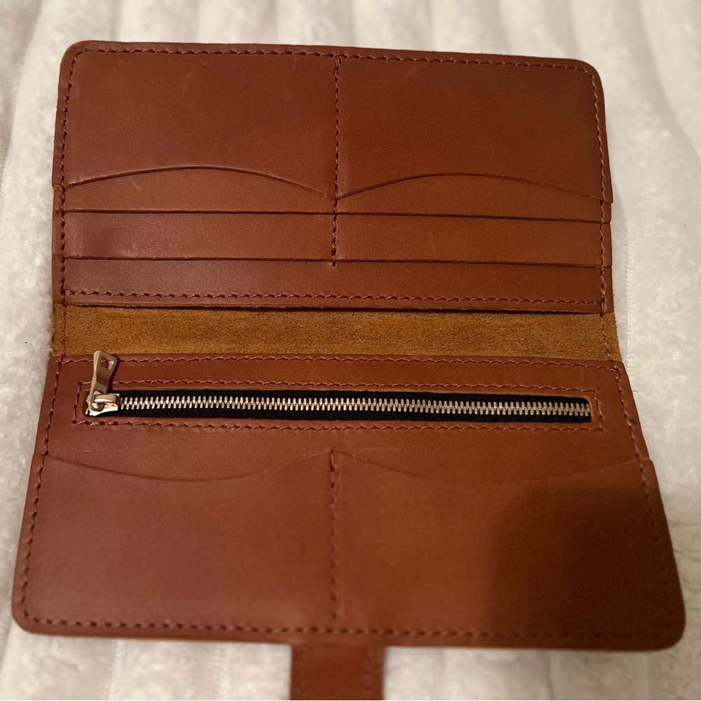Portland Leather Brown Wallet - Picture 3 of 6